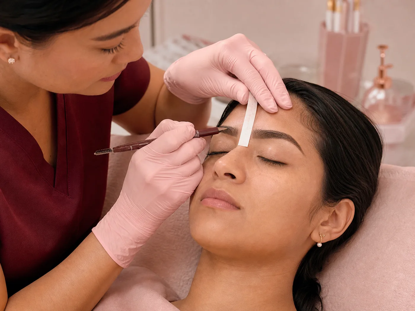 Servicio profesional de diseño de cejas